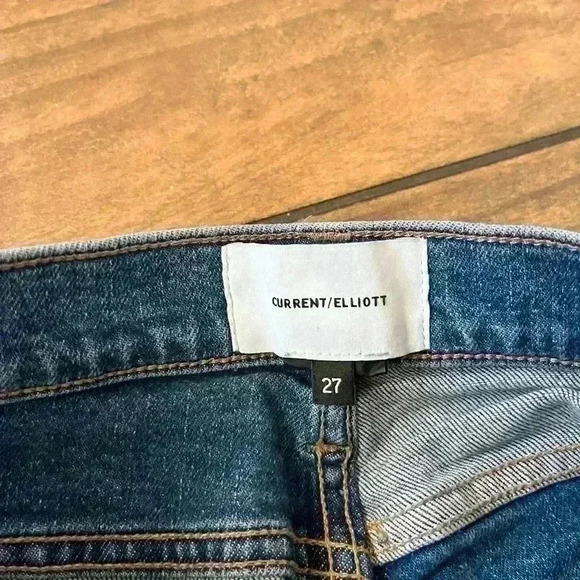 Current/Elliott Two Tone Vanessa Jeans size 27 - Picture 3 of 6